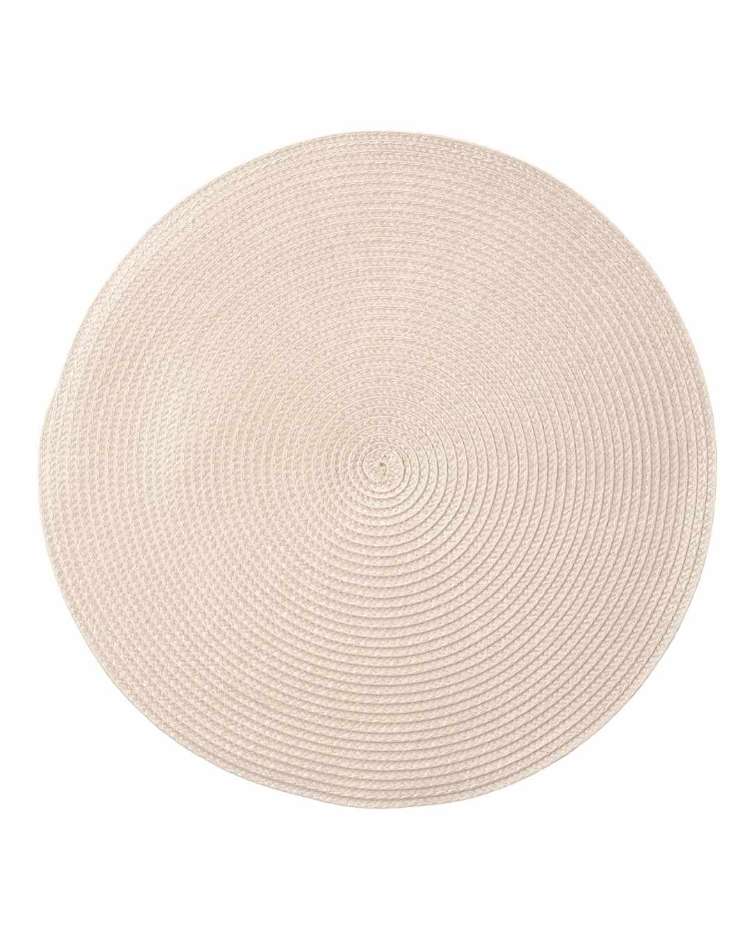 Tisch- & Platzset „Josef“  4 Stück rund zart creme  (kaufen)