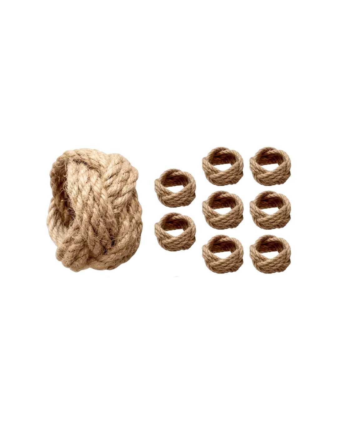 Serviettenring „Jute Knot „natur“  (mieten)