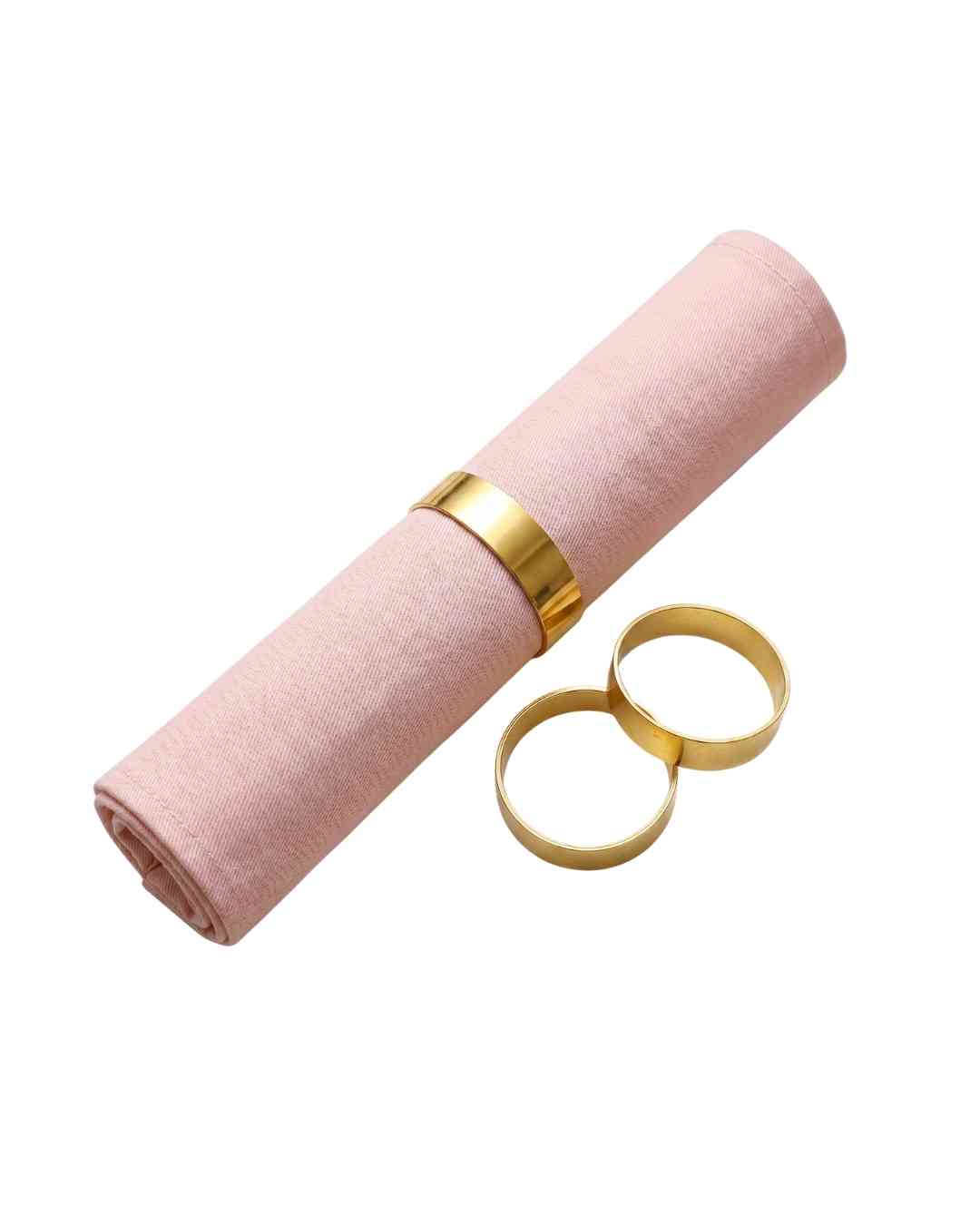 Serviettenring Golden Ring goldglänzend mieten für Serviette mieten