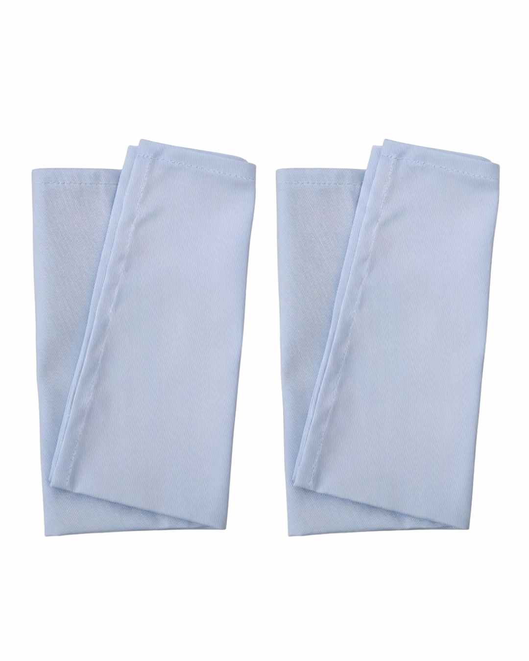 Stoffservietten 40×40 cm hellblau 6 Stück (kaufen)