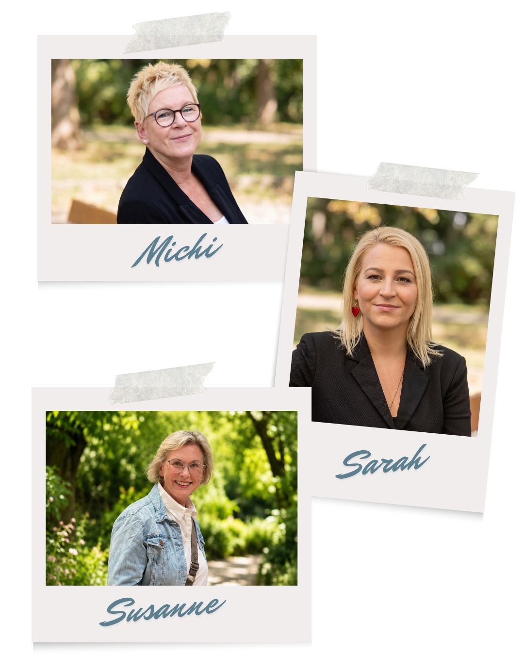 Das Team von festflair.de Michi, Sarah und Susanne