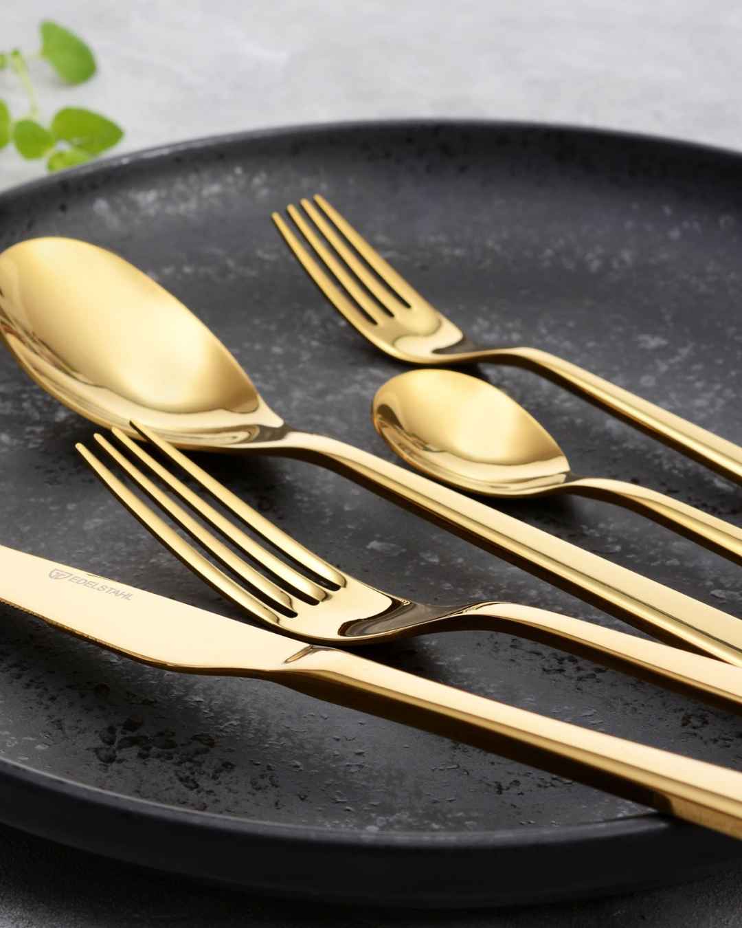 Besteckset „gold“ 6 Personen